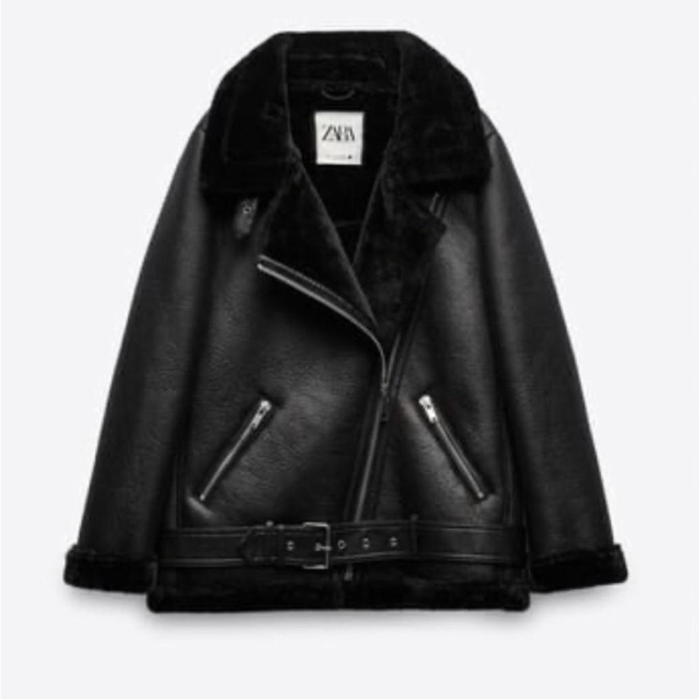 Zara Moro Jacket - faux fur trim